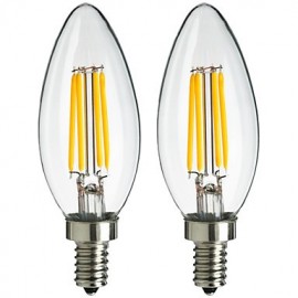 5pcs E14 4W 400LM Light LED Filament Lamp (85-265V)