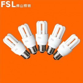 5 pcs E26/E27 T3 3U 8W 300LM 6500K Cool White Light CFL Bulbs (AC220V)