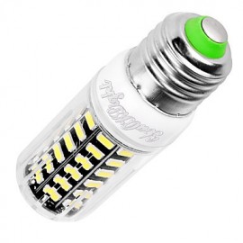 6PCS High Luminous E27 E14 220V 64*SMD5733 LED Corn Bulb 7W Spotlight LED Lamp Candle Light