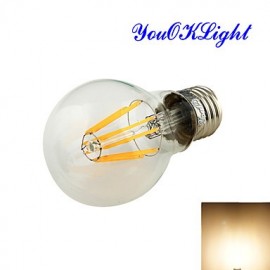 E27 8xCOB 8W 750LM 3000K Warm White Globe Bulbs Edison LED Filament Light(100-120/220-240/85-265V)