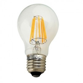 E27 8xCOB 8W 750LM 3000K Warm White Globe Bulbs Edison LED Filament Light(100-120/220-240/85-265V)