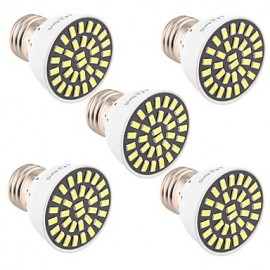 5Pcs High Bright 7W E26/E27 LED Spotlight 32 SMD 5733 500-700 lm Warm White / Cool White AC 110V/ AC 220V