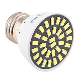 5Pcs High Bright 7W E26/E27 LED Spotlight 32 SMD 5733 500-700 lm Warm White / Cool White AC 110V/ AC 220V