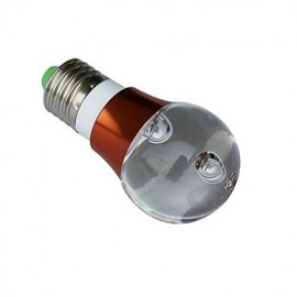 E27 3W RGB 16 Colors Crystal Led Bulb with Remote Controller (AC 100-220V)