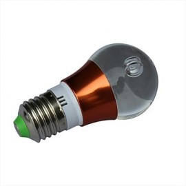 E27 3W RGB 16 Colors Crystal Led Bulb with Remote Controller (AC 100-220V)