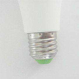 1 pcs E26/E27 9W Dimmable/ Music-Controlled/Remote-Controlled/Decorative RGB LED Globe Bulb AC 100-240 V