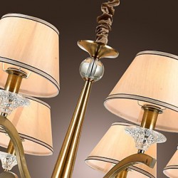 40W Modern/Contemporary / Traditional/Classic / Rustic/Lodge / Vintage / Country / Island Brass Metal ChandeliersLiving Room / Bedroom /