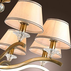 40W Modern/Contemporary / Traditional/Classic / Rustic/Lodge / Vintage / Country / Island Brass Metal ChandeliersLiving Room / Bedroom /