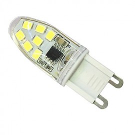 10 Pcs 3W G9 LED Bi-pin Lights T 14 SMD 2835 180-240LM Dimmable Warm White / Cool White Decorative AC220 V