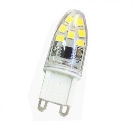 10 Pcs 3W G9 LED Bi-pin Lights T 14 SMD 2835 180-240LM Dimmable Warm White / Cool White Decorative AC220 V