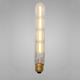 Decorative Incandescent Bulbs , E14 / E26/E27 4 W 4 COB LM Yellow AC 220-240 V