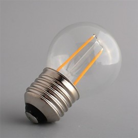 5pcs G45 2W E27 250LM 360 Degree Warm/Cool White Color Edison Filament Light LED Filament Lamp (85-265V)