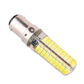 5pcs Dimmable BA15D 7W 80 SMD 5730 500-700 LM Warm White / Cool White Corn Bulbs AC 110V / AC 220V