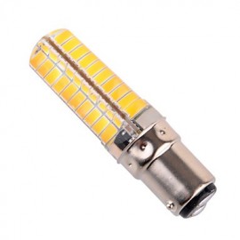 5pcs Dimmable BA15D 7W 80 SMD 5730 500-700 LM Warm White / Cool White Corn Bulbs AC 110V / AC 220V