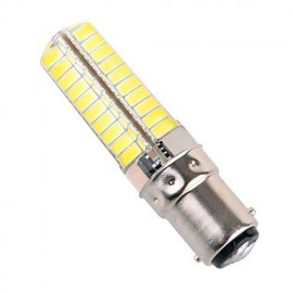 5pcs Dimmable BA15D 7W 80 SMD 5730 500-700 LM Warm White / Cool White Corn Bulbs AC 110V / AC 220V