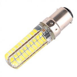 5pcs Dimmable BA15D 7W 80 SMD 5730 500-700 LM Warm White / Cool White Corn Bulbs AC 110V / AC 220V