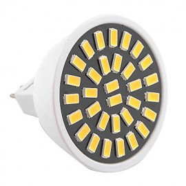 5Pcs High Bright 7W MR16 GU5.3 LED Spotlight 32 SMD 5733 500-700 lm Warm White / Cool White AC 110V/ AC 220V