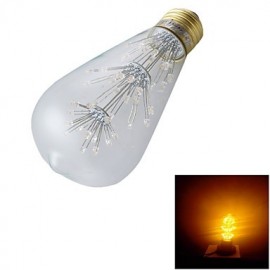 E27 ST64 3W 47-LED Decorative Bulb Warm White 3000K 130lm (AC 220-240V)