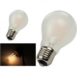 E26/E27 8 W 8 COB 800 LM 2800-3200K K Warm White A Dimmable Globe Bulbs AC 220-240/AC 110-130 V