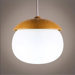 MAX 60W Modern/Contemporary Mini Style Wood/Bamboo Chandeliers Living Room / Bedroom / Dining Room / Kitchen / Study Room/Office