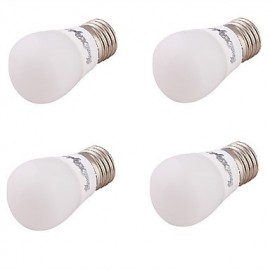 4PCS E27 3W 6*5730 220LM 3000K Warm white ceramic LED bulbs