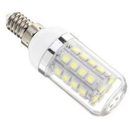 E14 36 SMD 5050 480 LM Cool White LED Corn Lights AC 220-240 V