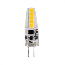 2W G4 LED Corn Lights T 10 SMD 2835 180-200 lm Warm White Cool White AC/DC 12 V 10 pcs