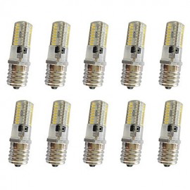 10 PCS 5W E17 Decoration Light T 64LED 3014SMD 380LM Warm White/ Cool White Dimmable AC110V/220 V