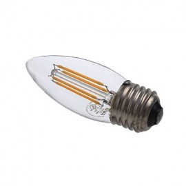 3.5W E26 LED Filament Bulbs B10 4 COB 350 lm Warm White Dimmable 120V 1 pcs