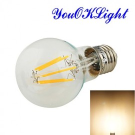 E27 6xCOB 6W 580LM 3000K Warm White Globe Bulbs Edison LED Filament Light(110-120/220-240/85-265V)