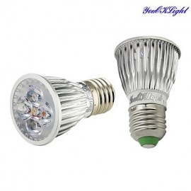 4PCS E27 5W 450lm 3000K Warm White Light 5-High Power LED Spotlight-AC110-120V /220-240V