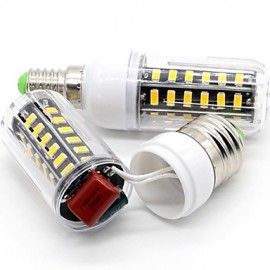 6PCS High Luminous E27 E12 110V 42*SMD5733 LED Corn Bulb 5W Spotlight LED Lamp Candle Light