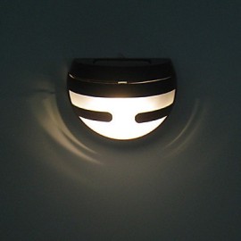 2-LED White Light LED Solar Light Lantern Light Deck Light