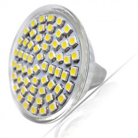 5pcs 60LEDs GU10/MR16 SMD2835 LED Spotlight 5W Heat-resistant Glass Body Cool/Warm White LED Bulbs light(AC220-240V)