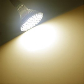 5pcs 60LEDs GU10/MR16 SMD2835 LED Spotlight 5W Heat-resistant Glass Body Cool/Warm White LED Bulbs light(AC220-240V)