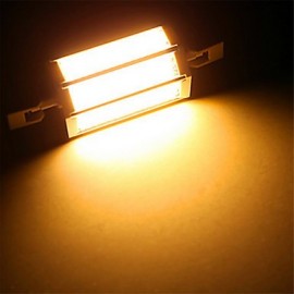 R7S 118mm COB 10W Warm White / Cool White 1000LM 220Beam Horizontal Plug Lights Flood Light AC85-265V