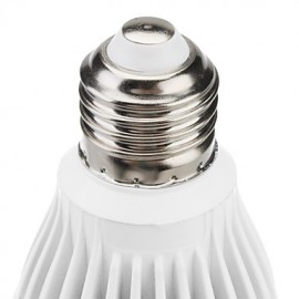 E27 5W 350-380LM 5800-6500K Natural White Light White Shell LED Ball Bulb (110-240V)