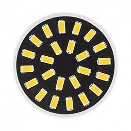 6PCS 5W GU10 Decoration Light 24LED SMD 5733 380LM-400LM Warm White / Cool White AC110 / AC220 V