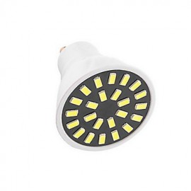 6PCS 5W GU10 Decoration Light 24LED SMD 5733 380LM-400LM Warm White / Cool White AC110 / AC220 V