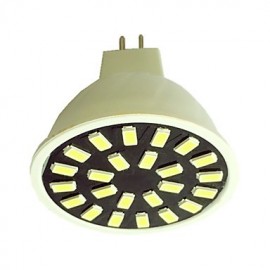 6PCS 5W MR16 Decoration Light 24LED SMD 5733 380LM-400LM Warm White / Cool White AC110 / AC220 V