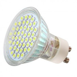 5pcs 48LED SMD2835 GU10/MR16 LED Spotlight Heat-resistant Glass Body LED Bulbs lighting(AC220-240V)