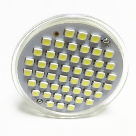 5pcs 48LED SMD2835 GU10/MR16 LED Spotlight Heat-resistant Glass Body LED Bulbs lighting(AC220-240V)