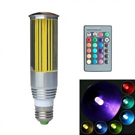 3W E26/E27 LED Globe Bulbs 1 High Power LED 100 lm RGB AC 100-240 V