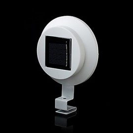 Waterproof 0.5W 40lm 3-SMD 3528 LED White Fence Light / Solar Wall / Wall Lamp / Garden Light / Garden Light