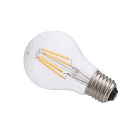 4W E27 LED Filament Bulbs A60 4 COB 400 lm Warm White Decorative 220-240V 1 pcs