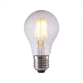 4W E27 LED Filament Bulbs A60 4 COB 400 lm Warm White Decorative 220-240V 1 pcs