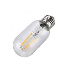 E27 4W T45 COB LED Vintage Antique Retro Edison Clear Glass Warm White Light Bulb AC220V