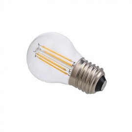 4W E27 LED Filament Bulbs P45 4 COB 300 lm Warm White Decorative 220-240V 1 pcs