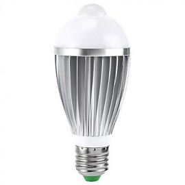 E27 B22 85V-265V 400-550Lm 7W Body Sensor LED Bulb