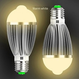 E27 B22 85V-265V 400-550Lm 7W Body Sensor LED Bulb